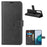 Magnetic Buckle Wallet Leather Phone Protective Shell for Samsung Galaxy S21 5G/S21 4G - Black - 1