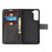 Magnetic Buckle Wallet Leather Phone Protective Shell for Samsung Galaxy S21 5G/S21 4G - Black - 2
