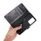 Butterfly Flower Imprinting Leather Case with Wrist Strap for Samsung Galaxy S21 Ultra 5G - Black - 6