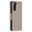 Imprint Butterflies Pattern Wallet Stand Leather Phone Cover for Samsung Galaxy S21 4G / 5G - Grey - 3