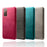 PU Leather Coated PC Case for Samsung Galaxy S20 FE 4G/5G/S20 Lite/S20 FE 2022 Protector Cover - Black - 6
