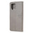 Imprint Tree Owl Leather Stylish Wallet Case for Samsung Galaxy A12 - Grey - 3