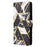 For Samsung Galaxy S20 FE 4G/5G/S20 Lite/S20 FE 2022 Lacquered Marble Pattern Leather Protection Case - Black - 7