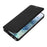 Anti-scratch Carbon Fiber Texture Auto-absorbed Leather Case for Samsung Galaxy S21 Ultra 5G Protective Shell - Black - 3