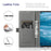 VILI K Series for Samsung Galaxy S20 FE 4G/5G/S20 Lite/S20 FE 2022 Wallet Stand Leather Cover - Grey - 4