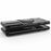 PC TPU Hybrid Case for Samsung Galaxy S21 Ultra 5G Cool Guard Ring Holder Kickstand Shell - Black - 5