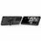 PC TPU Hybrid Case for Samsung Galaxy S21 Ultra 5G Cool Guard Ring Holder Kickstand Shell - Black - 7
