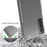 Acrylic + TPU Hybrid Anti-scratch Transparent Crystal Clear Case for Samsung Galaxy S21+ 5G - 3
