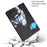 Distinctive Patterned Tablet Protector for Samsung Galaxy Tab A7 10.4 (2020) / (2022) Card Slots Stand Leather Cover - Cat and Butterfly - 6