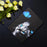 Distinctive Patterned Tablet Protector for Samsung Galaxy Tab A7 10.4 (2020) / (2022) Card Slots Stand Leather Cover - Cat and Butterfly - 7