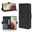 For Samsung Galaxy M12 / A12 Multiple Card Slots Protective Cover Stand Leather Case - Black - 1