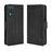 For Samsung Galaxy M12 / A12 Multiple Card Slots Protective Cover Stand Leather Case - Black - 2