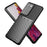 Thunder Series Twill Texture Soft TPU Phone Shell for Samsung Galaxy S21 Ultra 5G - Black - 2