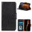 Nappa Texture Split Leather Case for Samsung Galaxy A32 5G / M32 5G, Wallet Stand Shockproof Protective Cover - Black - 1