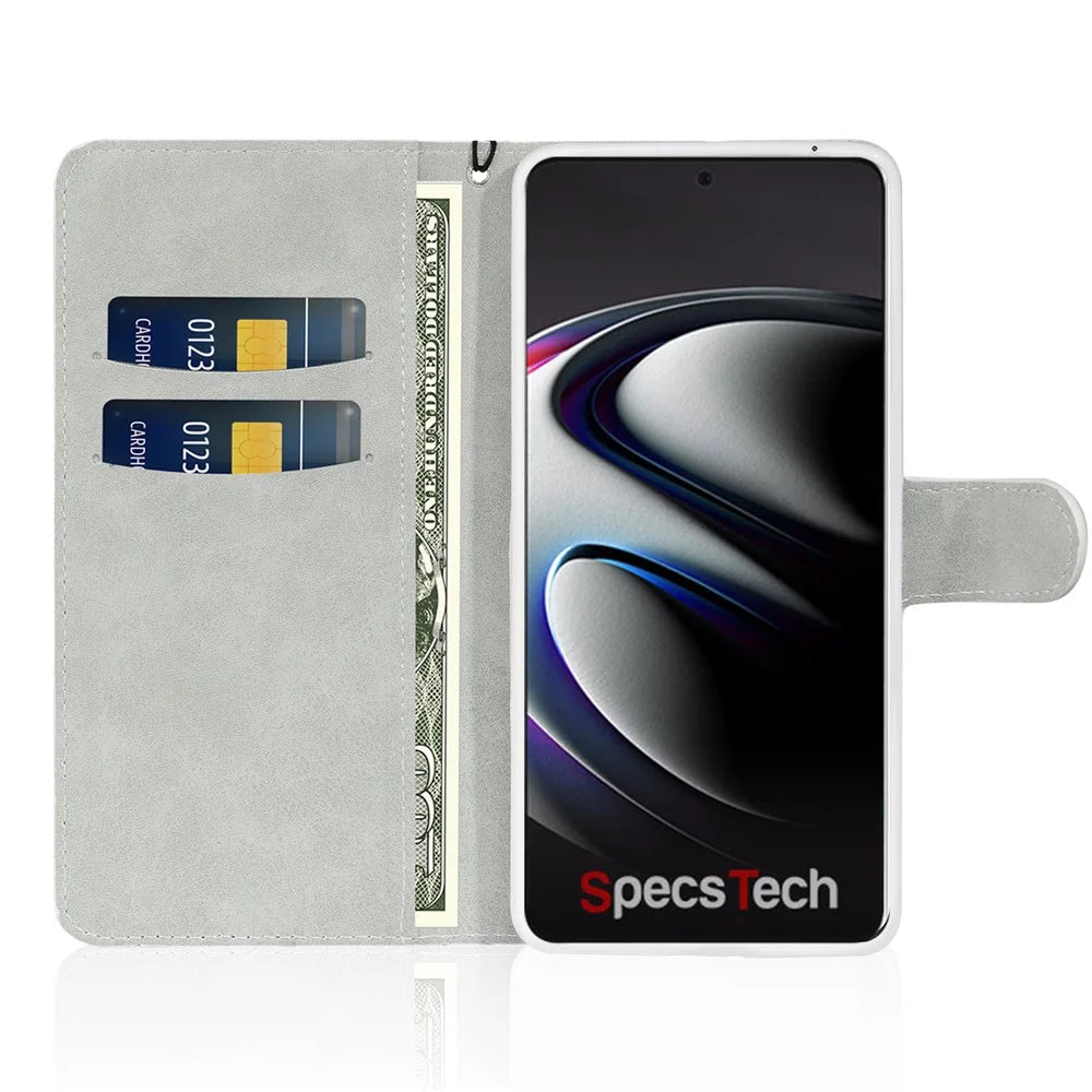 Glittery Powder Splicing Wallet Stand Leather Phone Cover for Samsung Galaxy S21 Ultra 5G - Blue - 3