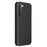 For Samsung Galaxy S21+ Leather Shell Carbon Fiber Auto-absorbed Card Holder Case - Black - 4