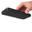 For Samsung Galaxy S21+ Leather Shell Carbon Fiber Auto-absorbed Card Holder Case - Black - 5