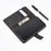 TPU + PU Leather Phone Stand Cover for Samsung Galaxy A12 - Black - 7
