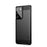 MOFI Carbon Fiber Texture Brushed TPU Back Mobile Phone Case for Samsung Galaxy S21 Ultra 5G - Black - 2