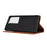 Auto-absorbed Wallet Leather Phone Shell for Samsung Galaxy S21 Ultra 5G - Black - 5