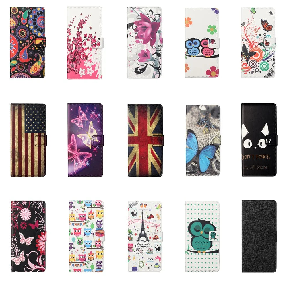 Pattern Printing Wallet Leather Phone Shell for Samsung Galaxy A52 4G/5G / A52s 5G Cell Phone Accessory - Tower - 6