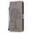 Imprint Tree Owl Pattern Leather Stylish Wallet Case for Samsung Galaxy A32 5G / M32 5G - Grey - 2