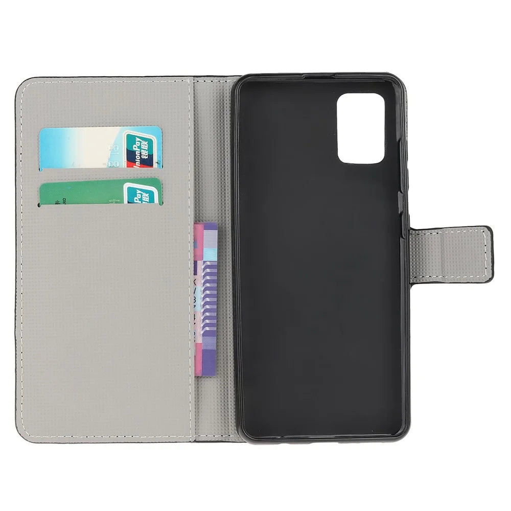 Pattern Printing Protective Cover for Samsung Galaxy A32 5G / M32 5G Wallet Leather Phone Shell - Butterfly - 6