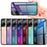 TPU Edge + Color Gradient Pattern Tempered Glass Case for Samsung Galaxy S21 Plus 5G - Red/Black - 2
