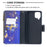 BF03 Pattern Printing Zipper Wallet Leather Phone Cover for Samsung Galaxy A12 - Gold Butterfly - 6