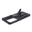 Plastic + TPU + Metal Hybrid Protector for Samsung Galaxy S21 Ultra 5G Case with Kickstand - Black - 7