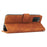Wallet Stand Design Skin-feeling Wallet Leather Phone Case for Samsung Galaxy A02s (166.5mm) - Brown - 6