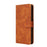 Wallet Stand Design Skin-feeling Wallet Leather Phone Case for Samsung Galaxy A02s (166.5mm) - Brown - 7