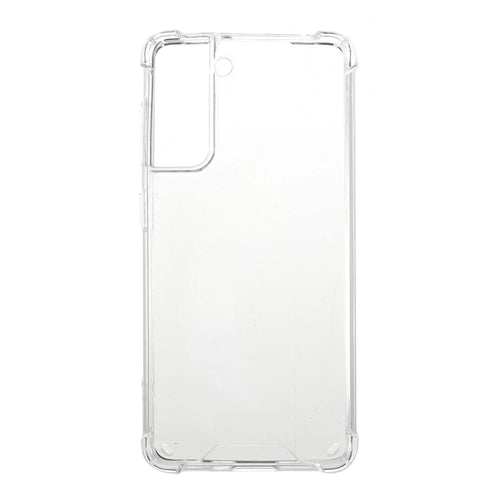 Shockproof Clear Acrylic Back + TPU Edge Combo Case for Samsung Galaxy S21+ 5G - 1