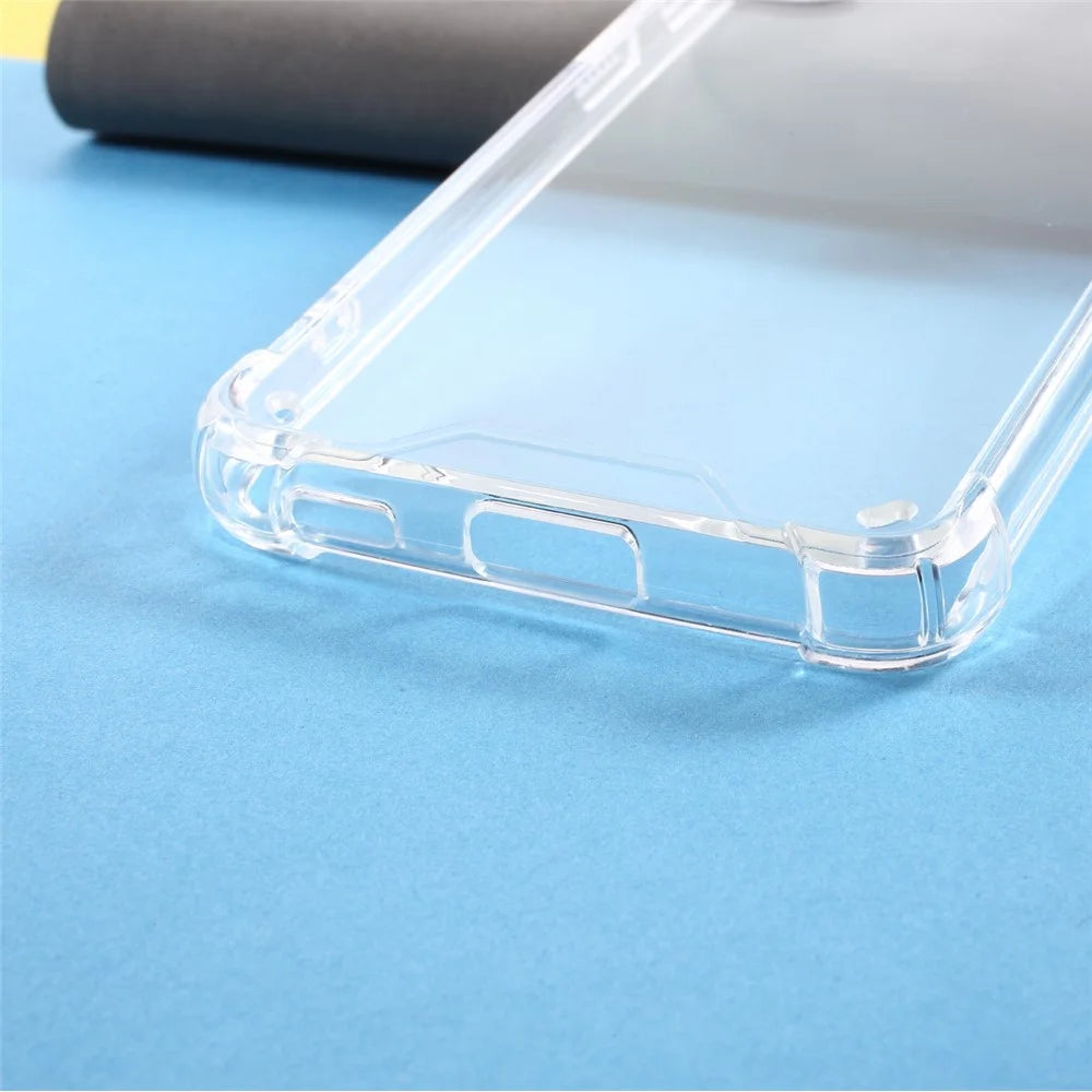 Shockproof Clear Acrylic Back + TPU Edge Combo Case for Samsung Galaxy S21+ 5G - 4