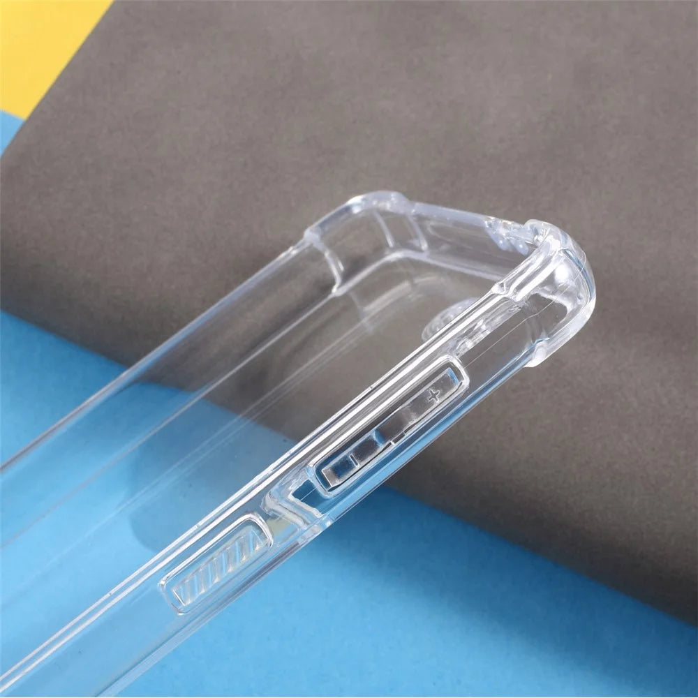 Shockproof Clear Acrylic Back + TPU Edge Combo Case for Samsung Galaxy S21+ 5G - 6