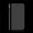 Mirror-like Surface Leather Wallet Stand Design Case with Wrist Strap for Samsung Galaxy S21 Plus 5G - Black - 4