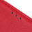 Litchi Skin PU Leather Drop Resistant Wallet Case Protector Protective Shell for Samsung Galaxy A52 4G/5G / A52s 5G - Red - 6