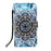 Pattern Printing Textured Wallet Stand Leather Case for Samsung Galaxy A32 5G/M32 5G - Flower Pattern - 2
