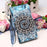Pattern Printing Textured Wallet Stand Leather Case for Samsung Galaxy A32 5G/M32 5G - Flower Pattern - 6