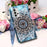 Pattern Printing Textured Wallet Stand Leather Case for Samsung Galaxy A32 5G/M32 5G - Flower Pattern - 7