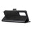 Side Magnetic Clasp Suction Leather Wallet Case for Samsung Galaxy A72 4G/5G - Black - 6