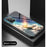 Starry Sky Pattern Printing Shell Glass + PC + TPU Hybrid Case for Samsung Galaxy A52 4G/5G / A52s 5G - Meteor - 2