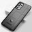 Rugged Shield Square Grid Texture Casing for Samsung Galaxy A52 4G/5G / A52s 5G TPU Phone Cover - Black - 2