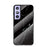 Marble Pattern Tempered Glass PC TPU Cover for Samsung Galaxy S21+ 5G - Black - 1