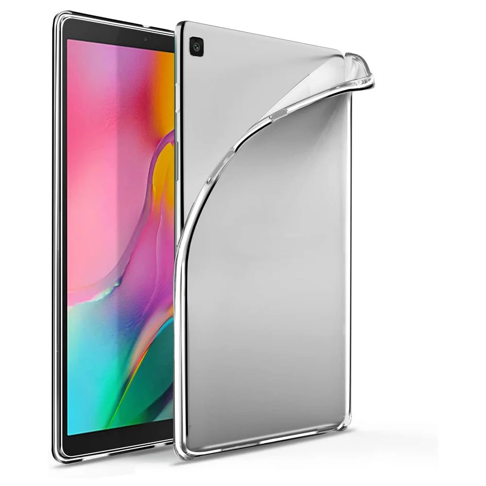 For Samsung Galaxy Tab A7 10.4 (2022) / (2020) Protective Case Transparent Clear TPU Tablet Cover - 2