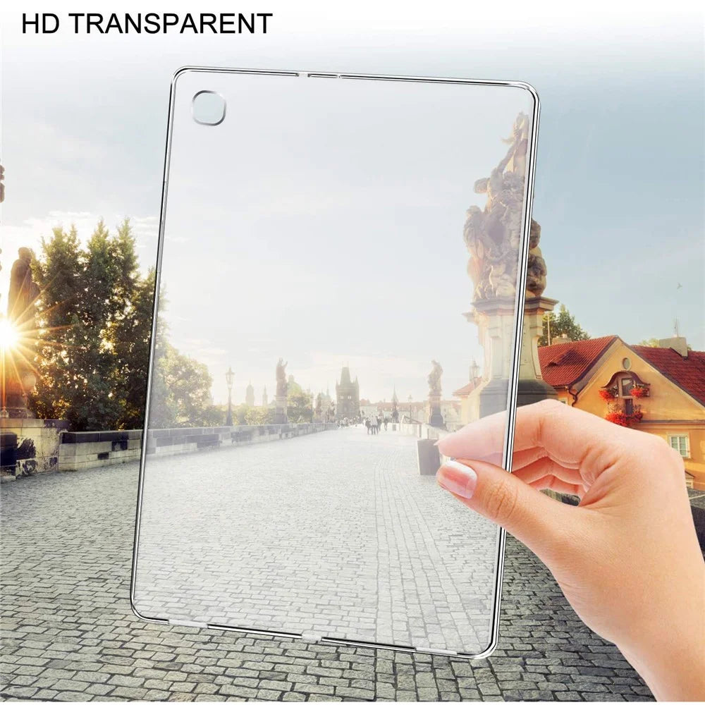 For Samsung Galaxy Tab A7 10.4 (2022) / (2020) Protective Case Transparent Clear TPU Tablet Cover - 6