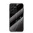 Marble Pattern Tempered Glass + PC + TPU Phone Shell for Samsung Galaxy S21 Ultra 5G - Black - 1