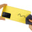 For Samsung Galaxy S21 Ultra 5G Shockproof Soft Liquid Silicone Cover Mobile Phone Shell Protection Case - Yellow - 4