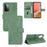 Delicate PU Leather Wallet Cell Phone Case for Samsung Galaxy A72 5G / A72 4G - Green - 1