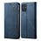 Jeans Cloth Texture Wallet Leather Mobile Phone Protective Cover for Samsung Galaxy A72 5G / A72 4G - Blue - 7